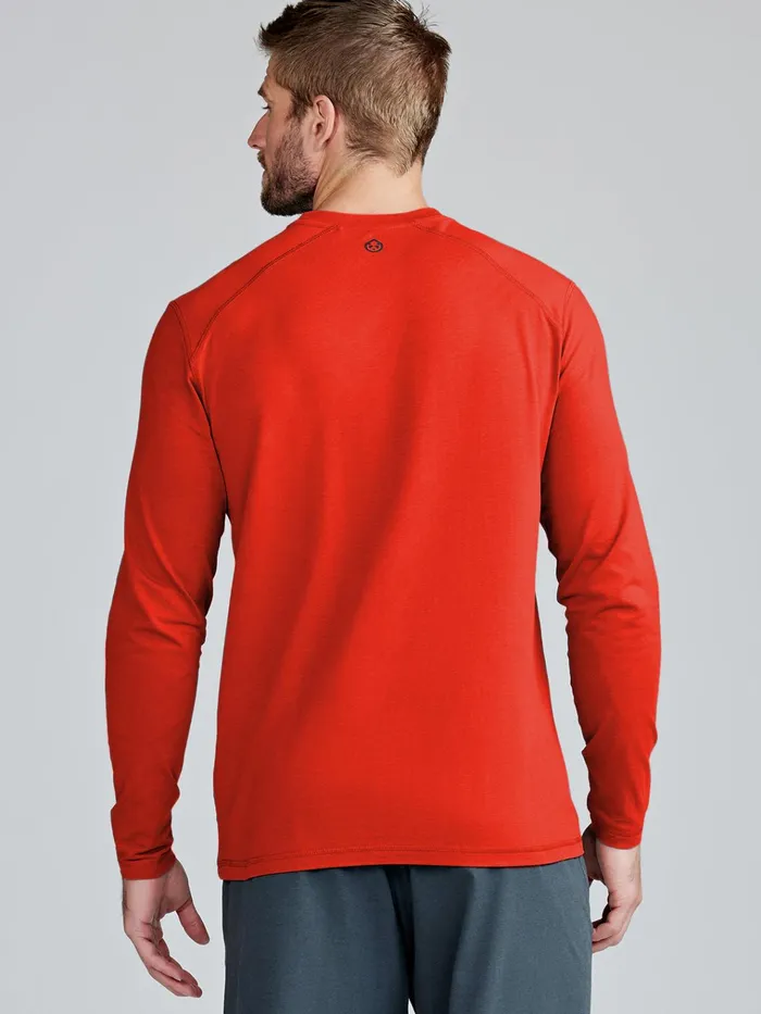 Long Sleeve TShirts Men Tasc Performance Carrollton Long Sleeve Fitness TShirt 8211 Ole Miss