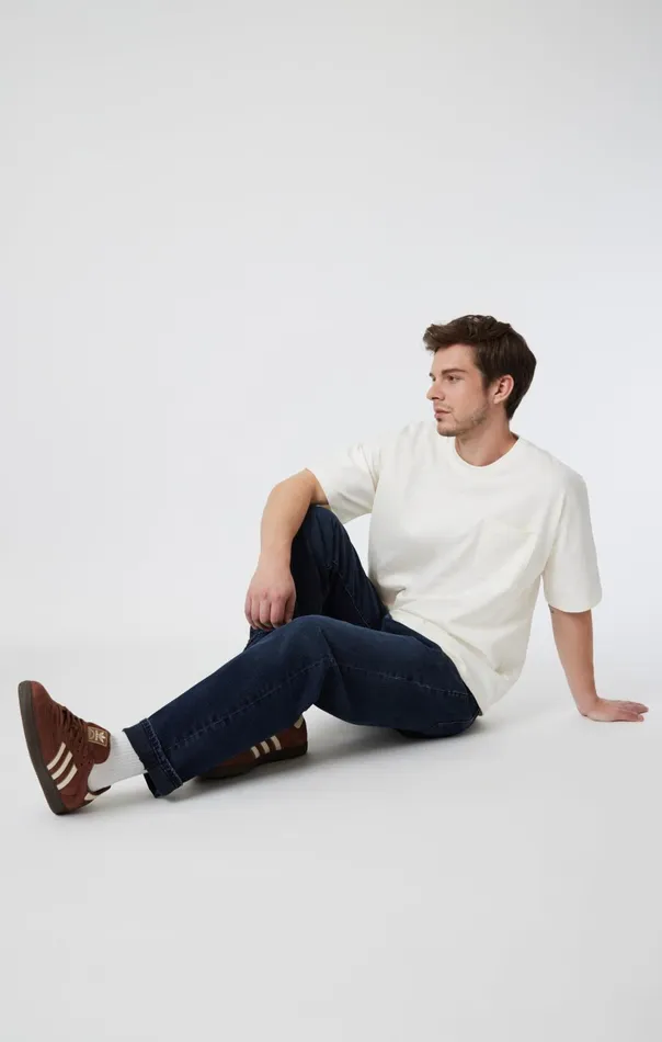 Marcel Loose Straight Leg Jeans In Ink Classic Blue Men Mavi Jeans Denim Marcel Loose Straight Leg Jeans In Ink Classic Blue Men Mavi Jeans Denim