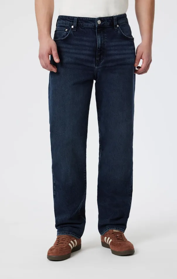 Marcel Loose Straight Leg Jeans In Ink Classic Blue Men Mavi Jeans Denim Marcel Loose Straight Leg Jeans In Ink Classic Blue Men Mavi Jeans Denim