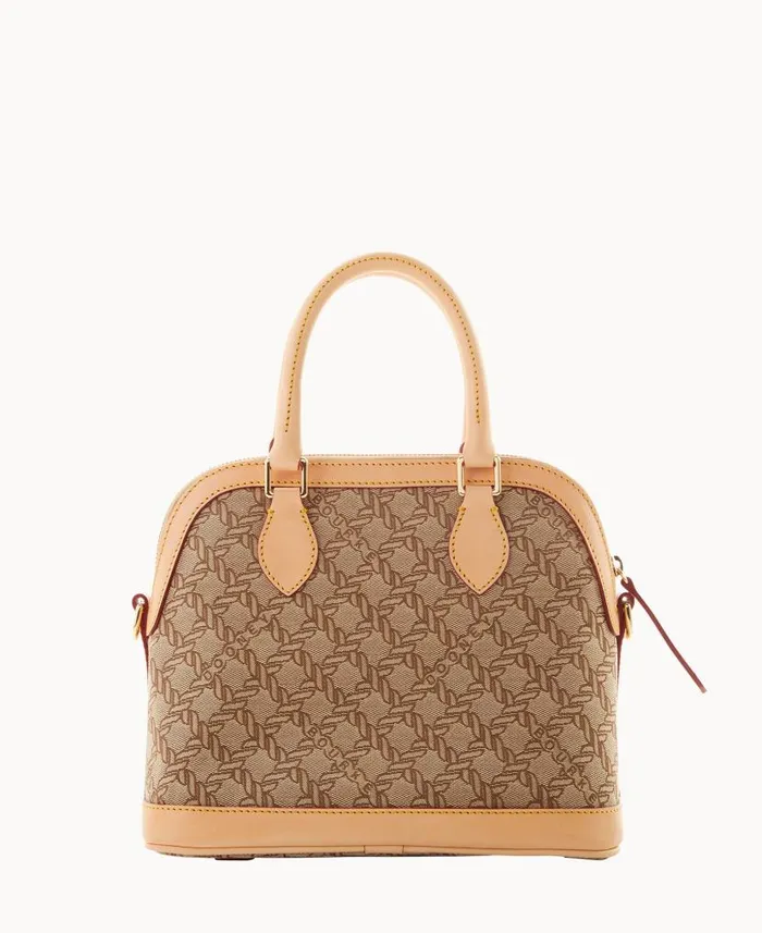 Maritime Satchel Brown Woman Dooney and Bourke Satchels Maritime Satchel Brown Woman Dooney and Bourke Satchels