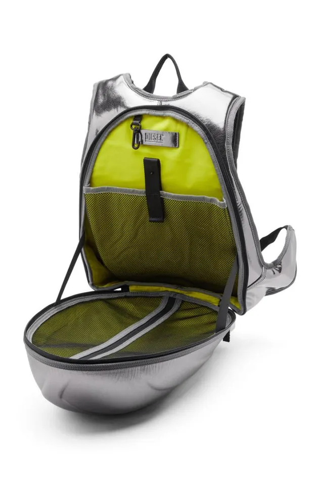 Men 1drPod Backpack Silver Diesel Backpacks Men 1drPod Backpack Silver Diesel Backpacks