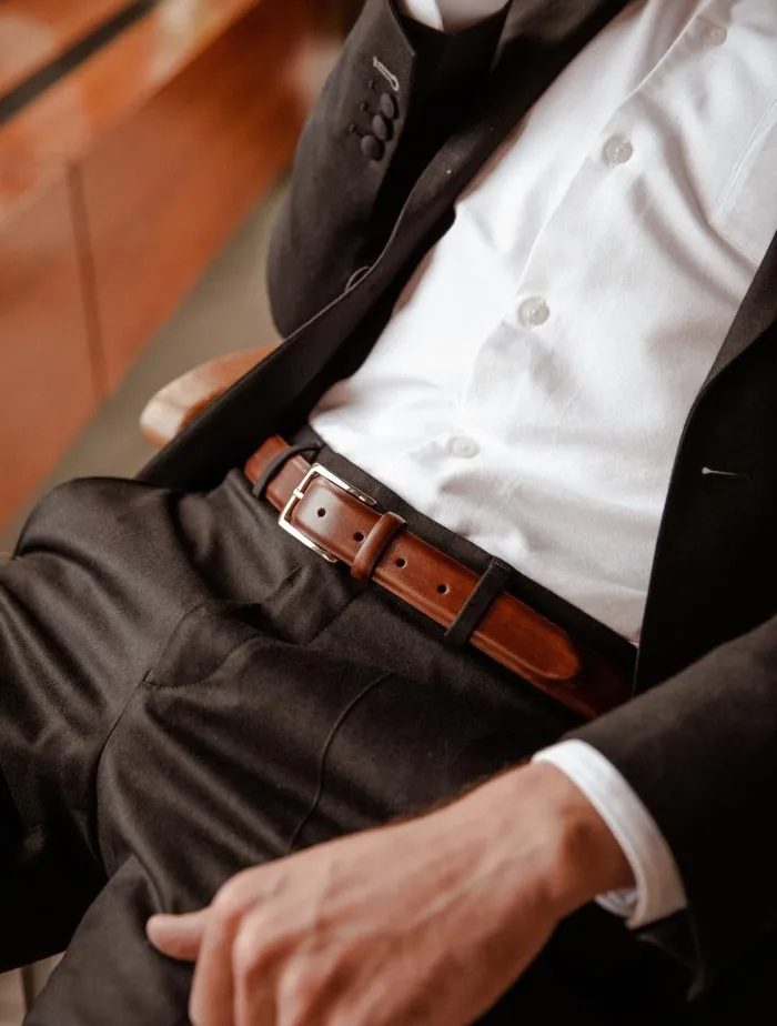 Men Belts Bobbies Wagram Chestnut Men Belts Bobbies Wagram Chestnut