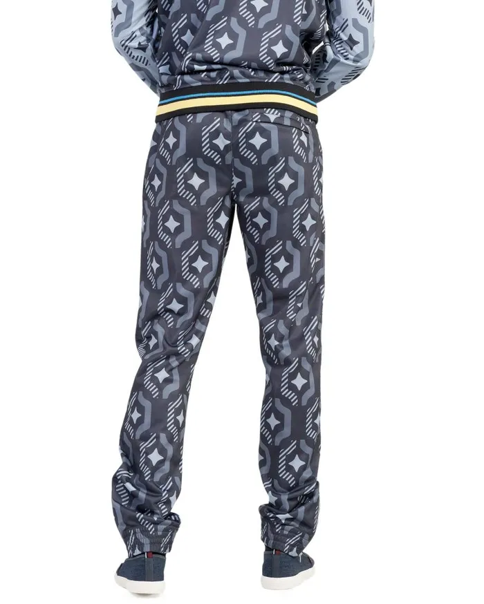 Men Ben Sherman Joggers and Track Pants X House Of Holland Geo Wallpaper Printed Tracksuit Pants
