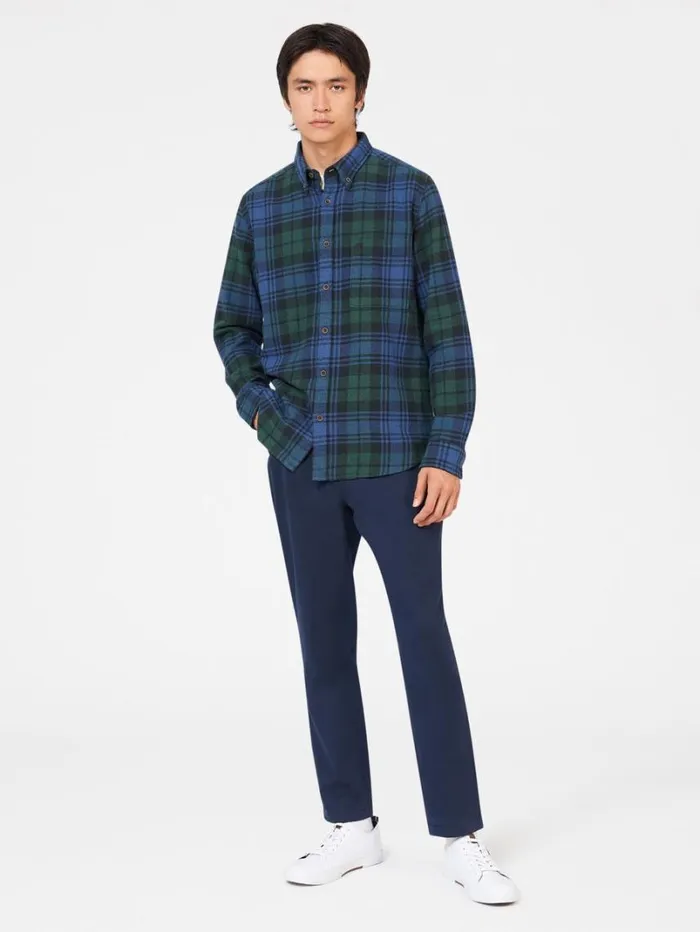 Men Ben Sherman Long Sleeve Shirts Signature Tartan Check Shirt 8211 Fraser Green Men Ben Sherman Long Sleeve Shirts Signature Tartan Check Shirt 8211 Fraser Green