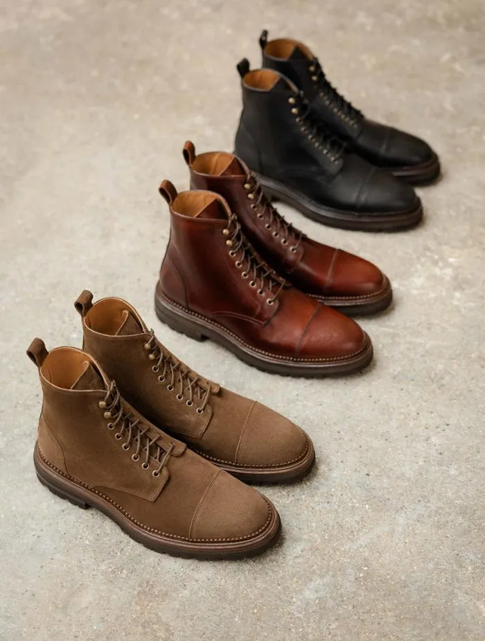 Men Boots Bobbies Alan Caviar Men Boots Bobbies Alan Caviar