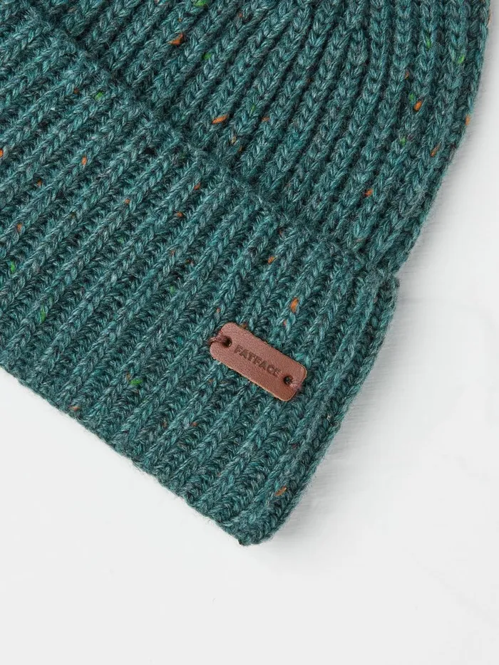 Men Hats Fat Face Teal Green Fisherman Beanie