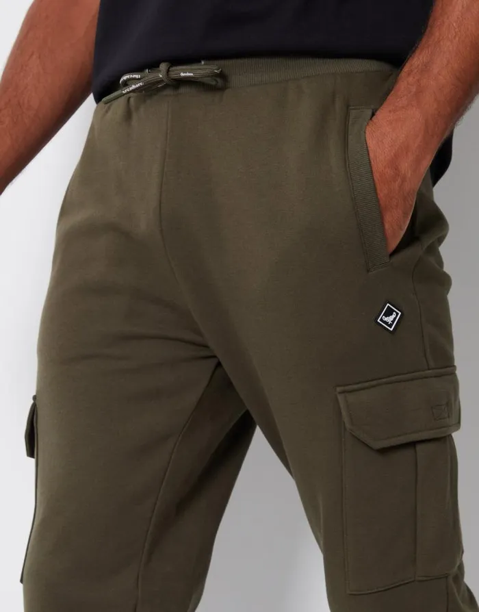 Men Khaki Cargo Style Joggers Threadbare Joggers Men Khaki Cargo Style Joggers Threadbare Joggers
