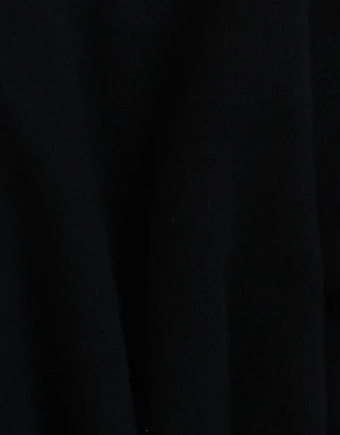 Men Knit Sweaters Colorful Standard Light Merino Wool Crew Deep Black