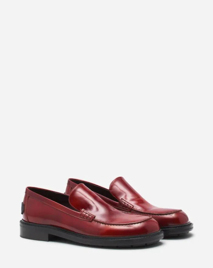 Men Lanvin Loafers and Derbies Spinto Loafers In Smooth Leather Dark Brownblack Men Lanvin Loafers and Derbies Spinto Loafers In Smooth Leather Dark Brownblack