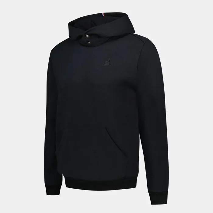 Men Le Coq Sportif Sweatshirts Ton Sur Ton Hoodie Black