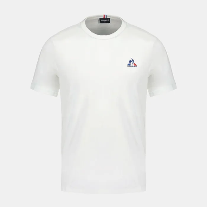 Men Le Coq Sportif Tshirts And Tops Essentiels Tshirt Homme New Optical White