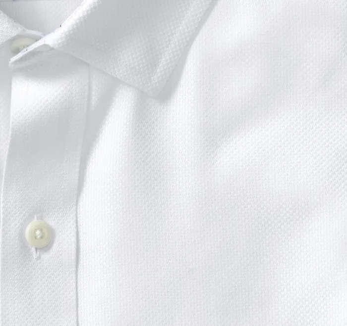 Men NonIron Dress Shirt White Solid Birdseye JohnstonandMurphy Shirts Men NonIron Dress Shirt White Solid Birdseye JohnstonandMurphy Shirts