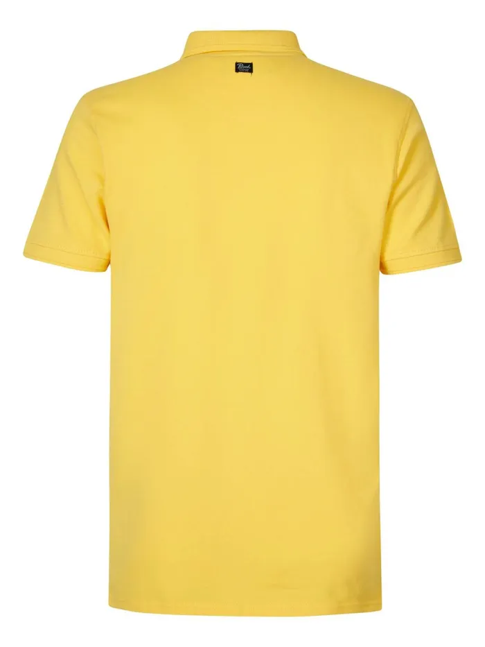 Men Polo Shirts Petrol Industries Classic Polo Shirt Fresh Lemon