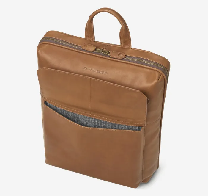 Men Rhodes Commuter Backpack Tan Full Grain JohnstonandMurphy Backpacks and Briefcases Men Rhodes Commuter Backpack Tan Full Grain JohnstonandMurphy Backpacks and Briefcases