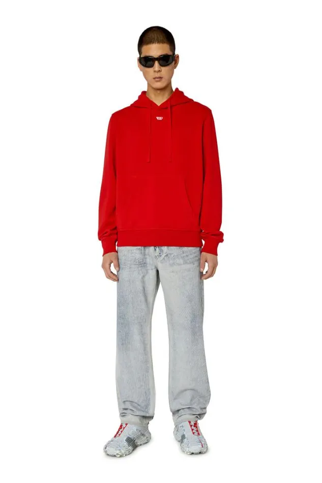 Men SGinnHoodD Red Diesel Sweaters