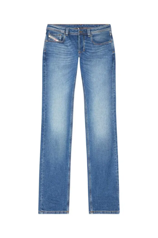Men Straight Jeans 1985 Larkee 0enat Medium Blue Diesel Straight