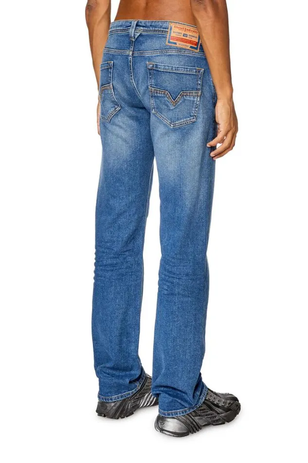 Men Straight Jeans 1985 Larkee 0enat Medium Blue Diesel Straight
