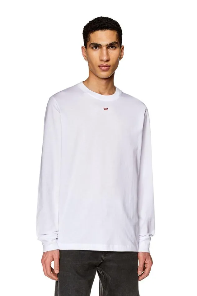 Men TJustLsD White Diesel Tshirts
