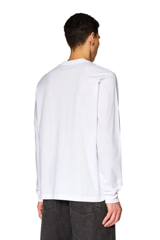 Men TJustLsD White Diesel Tshirts