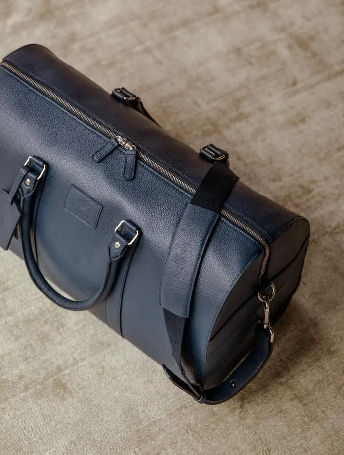 Men Travel Bags Bobbies Positano Deep Blue Men Travel Bags Bobbies Positano Deep Blue