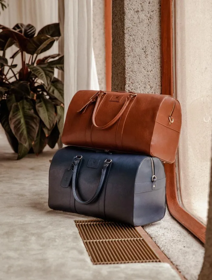 Men Travel Bags Bobbies Positano Deep Blue Men Travel Bags Bobbies Positano Deep Blue