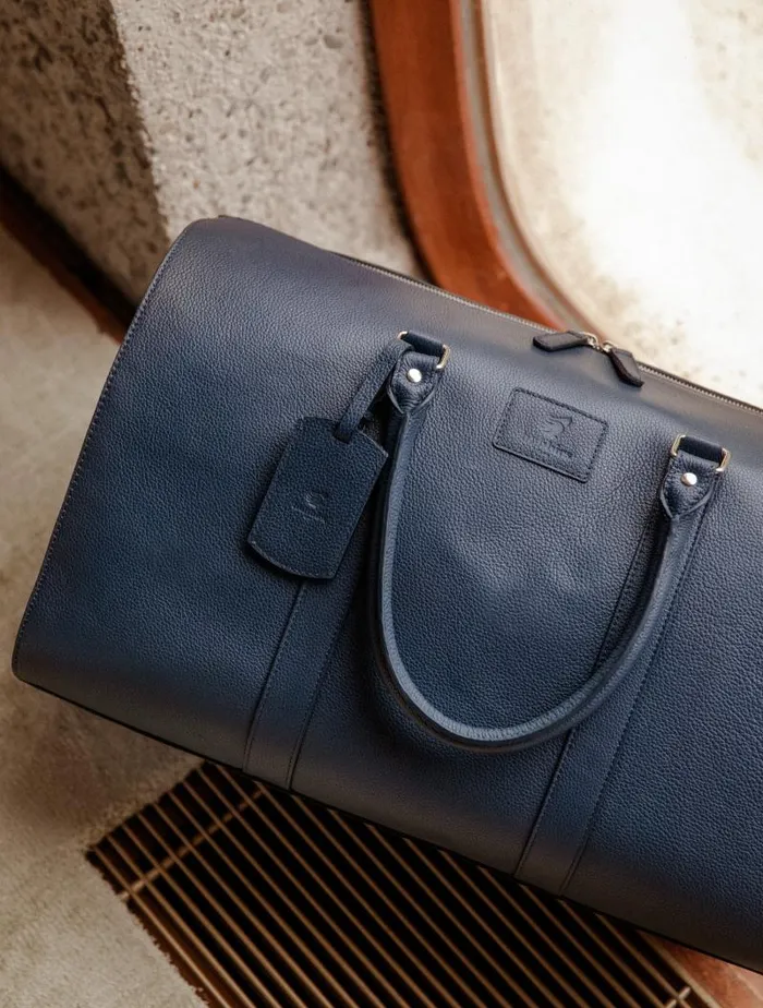 Men Travel Bags Bobbies Positano Deep Blue Men Travel Bags Bobbies Positano Deep Blue