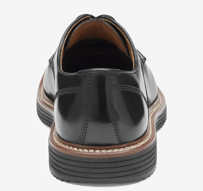 Men Upton Cap Toe Black Full Grain JohnstonandMurphy Dress Shoes Men Upton Cap Toe Black Full Grain JohnstonandMurphy Dress Shoes