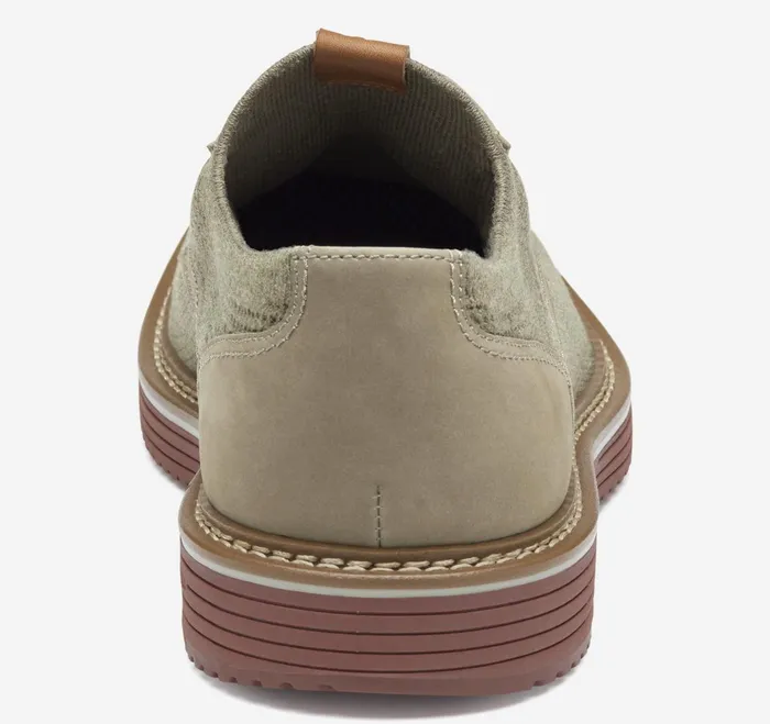 Men Upton Knit Plain Toe Taupe Knit JohnstonandMurphy LaceUps Men Upton Knit Plain Toe Taupe Knit JohnstonandMurphy LaceUps