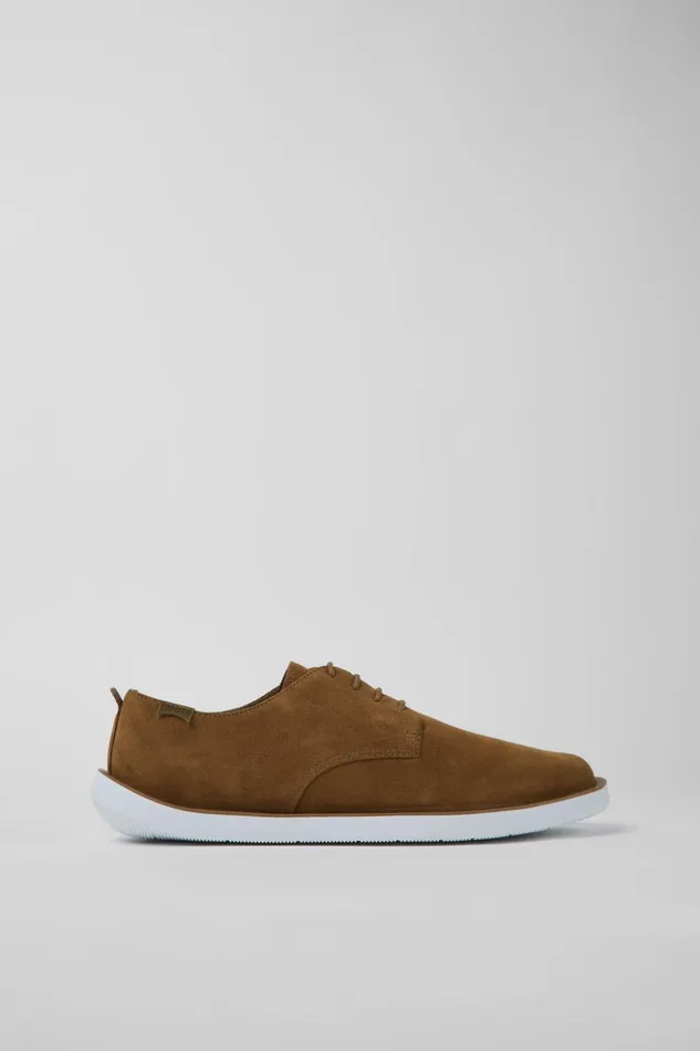 Men Wagon Brown Nubuck Shoes Camper Casual Shoes Men Wagon Brown Nubuck Shoes Camper Casual Shoes
