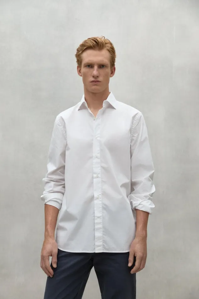 Men White Alfredo Shirt Ecoalf Shirts