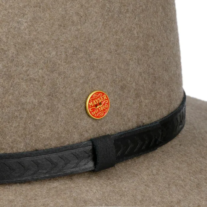 MenWomen Cowboy Hats Mayser Lubbock Cowboy Hat Beige