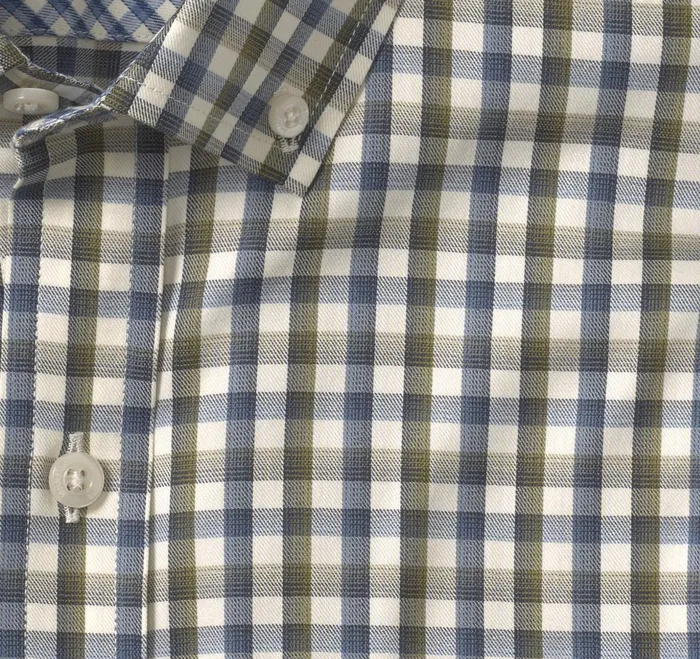 Men Xc4 Sport LongSleeve Shirt Olive Tattersall JohnstonandMurphy Shirts Men Xc4 Sport LongSleeve Shirt Olive Tattersall JohnstonandMurphy Shirts