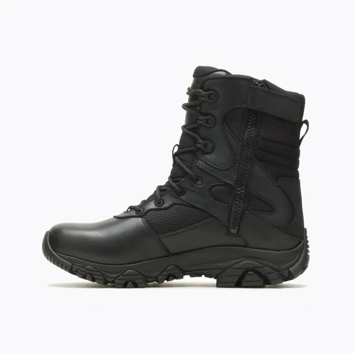 Merrell Boots Men Moab 3 8034 Tactical Response Zip Waterproof Boot Black