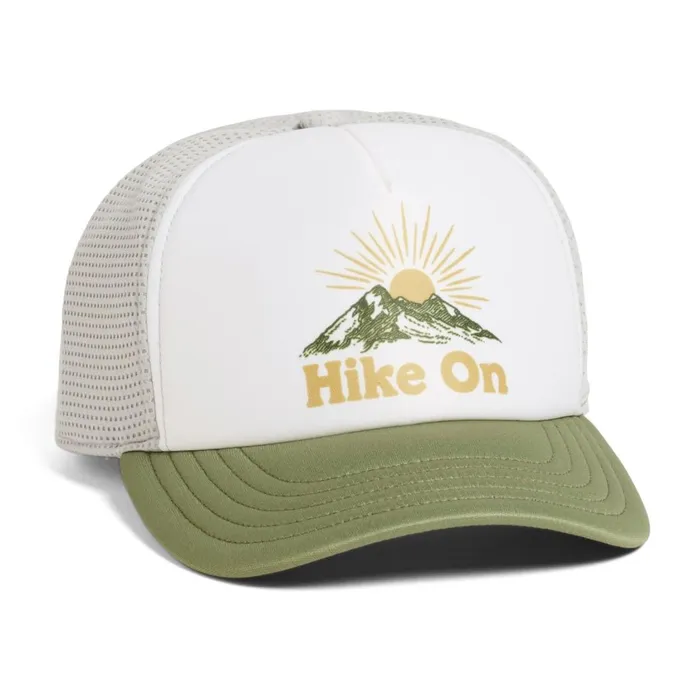 Merrell Hats MenWomen Hike On Foam Trucker Hat Silver Lining