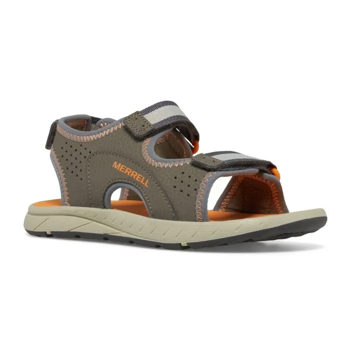 Merrell Sandals Kids Big Panther Sandal 30 Gunsmoke