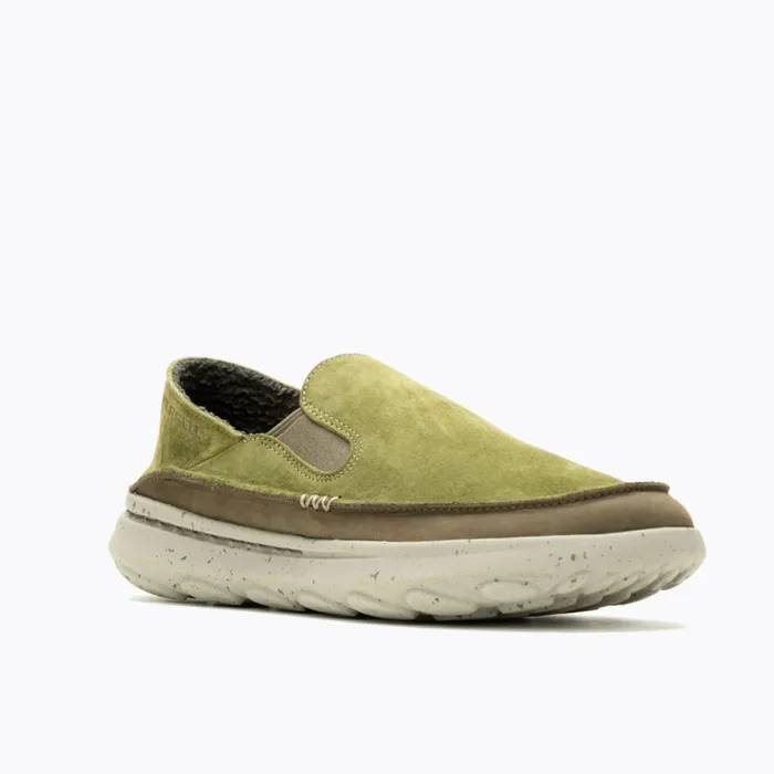 Merrell SlipOns Men Hut Moc 2 Suede Avocado