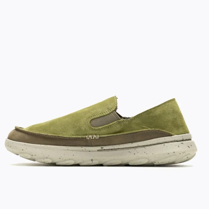Merrell SlipOns Men Hut Moc 2 Suede Avocado