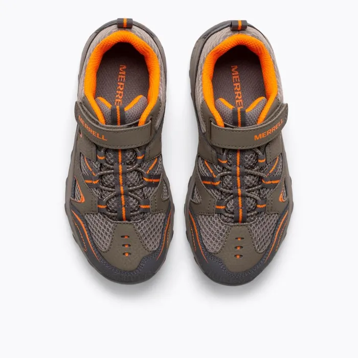 Merrell Sneakers Kids Big Trail Chaser Shoe Gunsmoke Orange