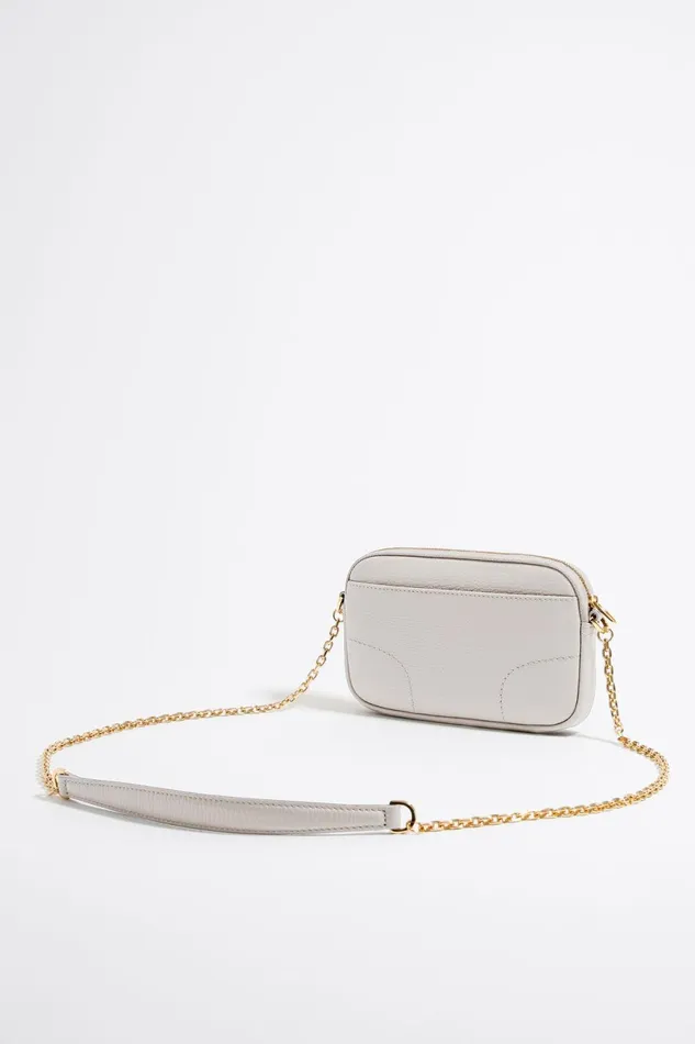 Mini Offwhite Leather Crossbody Bag Off White Women Bimba Y Lola Mini Bags Mini Offwhite Leather Crossbody Bag Off White Women Bimba Y Lola Mini Bags