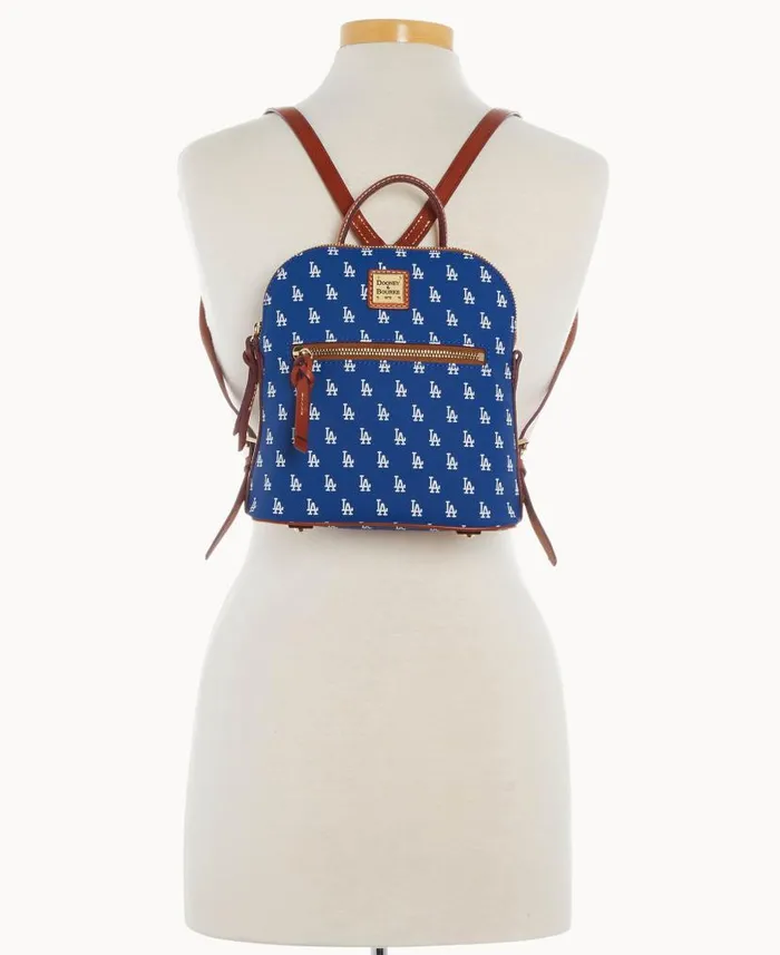 MLB Dodgers Small Backpack Dodgers Woman Dooney and Bourke Backpacks