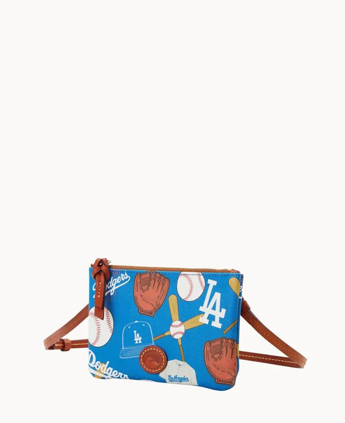 MLB Dodgers Top Zip Crossbody Dodgers Woman Dooney and Bourke Crossbodies MLB Dodgers Top Zip Crossbody Dodgers Woman Dooney and Bourke Crossbodies