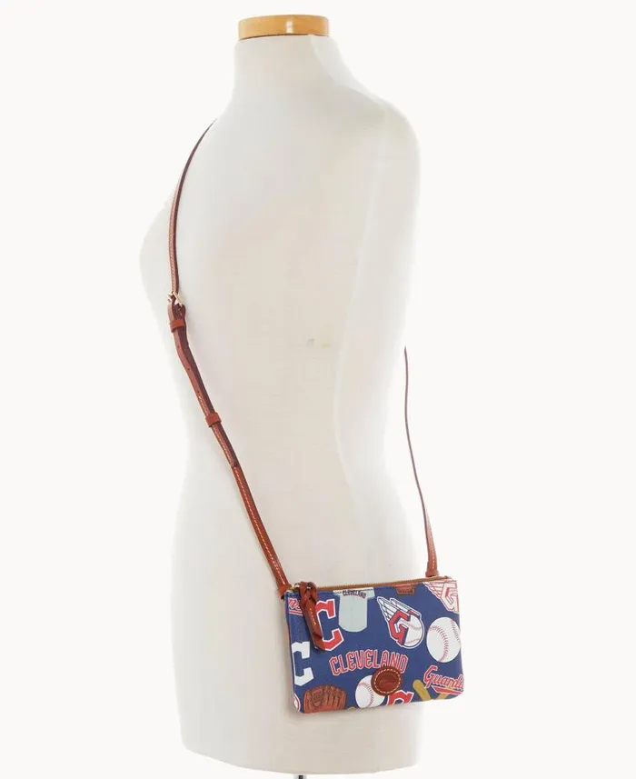MLB Guardians Top Zip Crossbody Guardians Woman Dooney and Bourke Crossbodies MLB Guardians Top Zip Crossbody Guardians Woman Dooney and Bourke Crossbodies