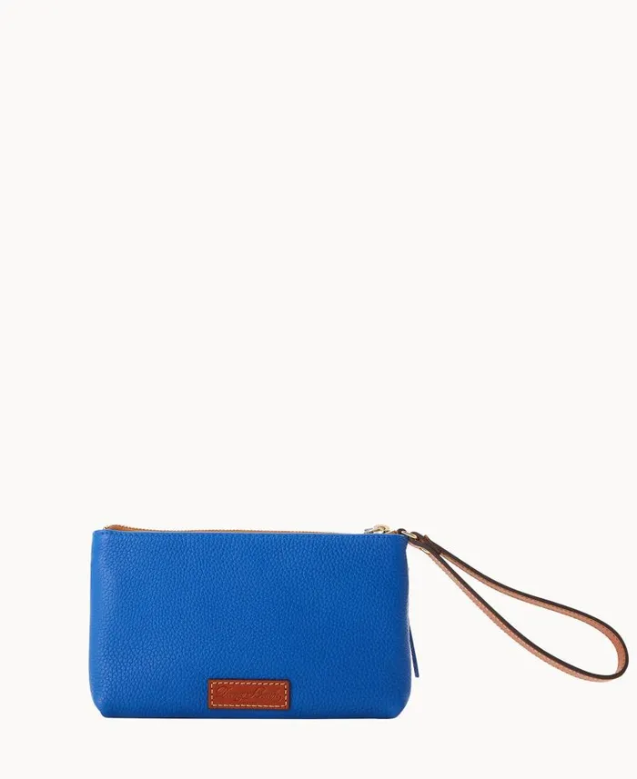 MLB Mets Double Zip Wristlet Mets ManWoman Dooney and Bourke Wallets