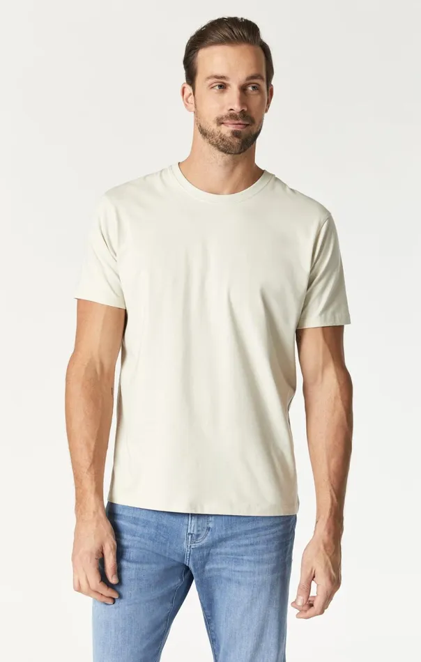 Natural Dyed TShirt In Tofu Men Mavi Jeans TShirts