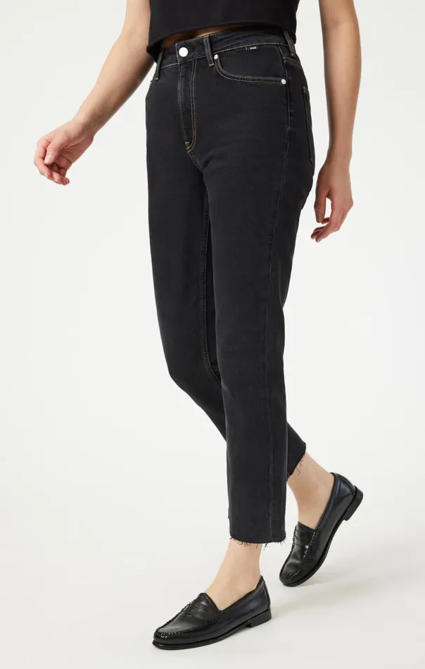 New York Straight Leg In Deep Smoke Classic Blue Women Mavi Jeans Denim New York Straight Leg In Deep Smoke Classic Blue Women Mavi Jeans Denim