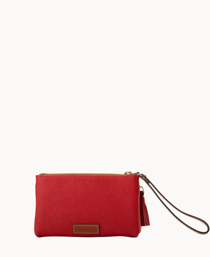 NFL 49ERS Double Zip Wristlet 49ers ManWoman Dooney and Bourke Wallets NFL 49ERS Double Zip Wristlet 49ers ManWoman Dooney and Bourke Wallets