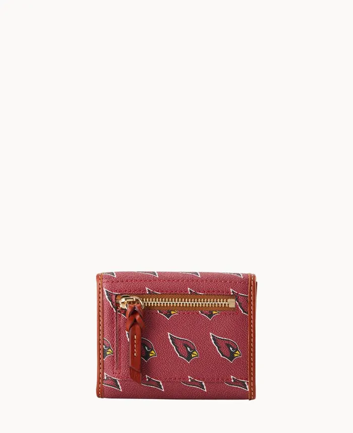 NFL AZ Cardinals Flap Credit Card Wallet Cardinals ManWoman Dooney and Bourke Wallets NFL AZ Cardinals Flap Credit Card Wallet Cardinals ManWoman Dooney and Bourke Wallets