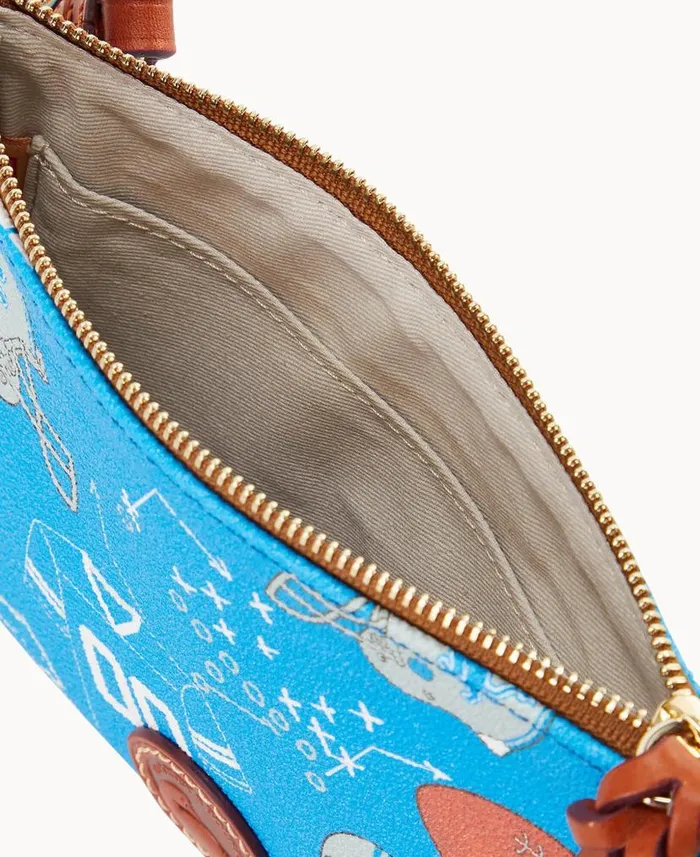 NFL Lions Top Zip Crossbody Lions Woman Dooney and Bourke Crossbodies NFL Lions Top Zip Crossbody Lions Woman Dooney and Bourke Crossbodies