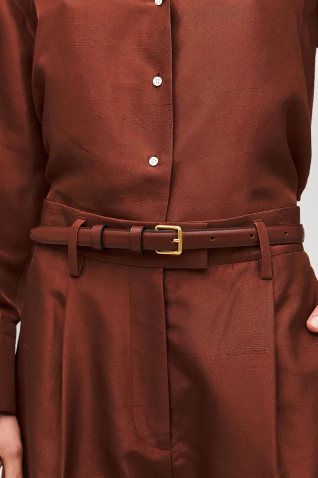 Oroton Florence 20mm Belt Barn Red Women Belts Oroton Florence 20mm Belt Barn Red Women Belts