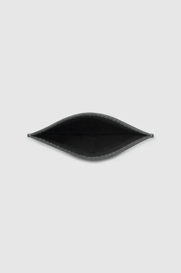 Oroton Marcus Peb Credit Card Sleeve Slate WomenMen Wallets Oroton Marcus Peb Credit Card Sleeve Slate WomenMen Wallets